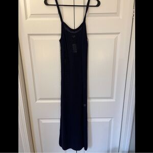 Aerie Navy Knit Cover Up